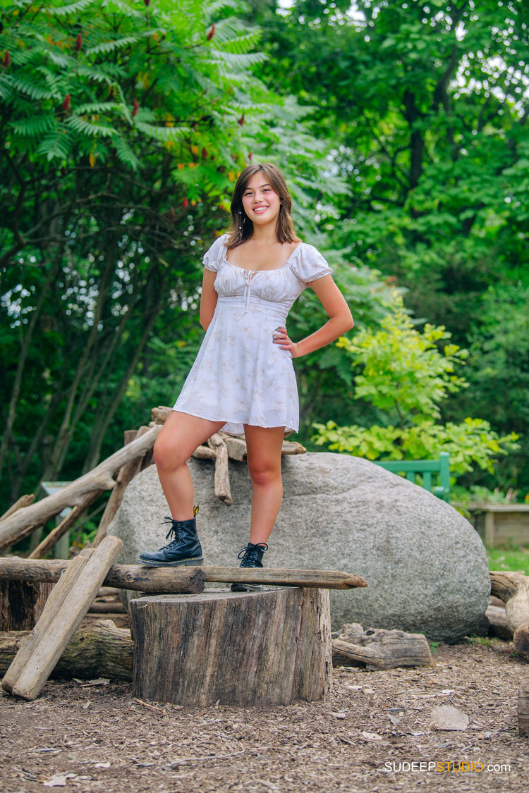 Senior Pictures in Matthaei Botanical Gardens by SudeepStudio.com Ann Arbor Senior Portrait Photographer