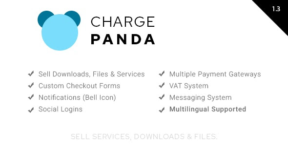 ChargePanda - Sell Downloads, Files and Services (PHP Script) 1.0