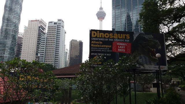 Pameran Dinosaurs Alive @ Kuala Lumpur 2017