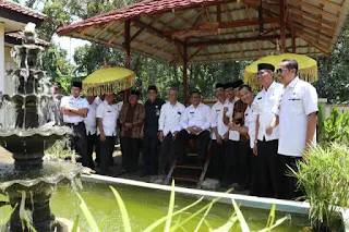 Supendi Resmikan Taman Rawa Bango