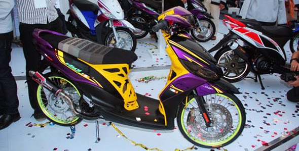  Modifikasi Mio J Ring 14 Modifikasi Motor Kawasaki Honda 