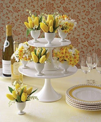  to create my own version of the Cake Stand Centerpiece pictured below