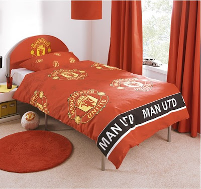 Manchester United, red devil, bedroom design, MU, football, wayne rooney, bedroom, cr7