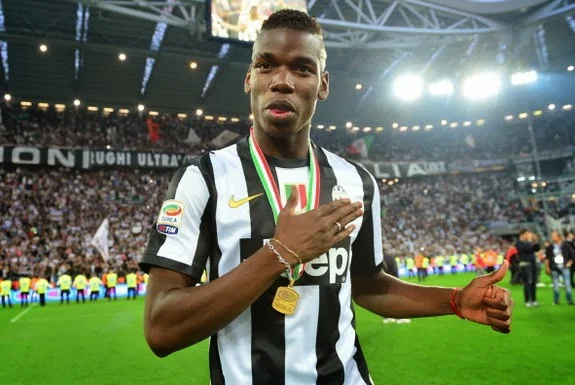 In what was his debut season in Serie A, Paul Pogba helped Juventus to win the Scudetto