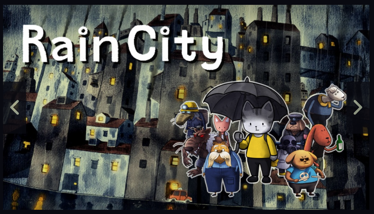 謎解き パズル Rain City レインシティ Nintento Switch Ps4 謎解き パズル Rain City レインシティ Nintento Switch Ps4