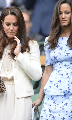 Kate Middleton wears Joseph to Watch Wimbledon Final with Pippa Middleton