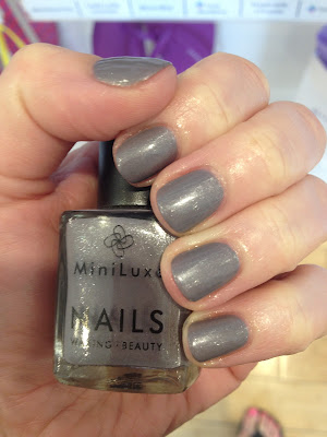 MiniLuxe, MiniLuxe Luxe Slate, nail polish, nail varnish, nail lacquer, manicure, mani monday, #manimonday, nails, nail salon