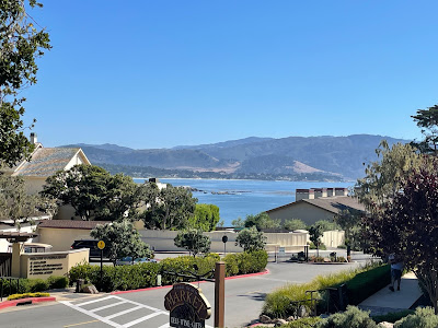 view from Visitor Center at Pebble Beach