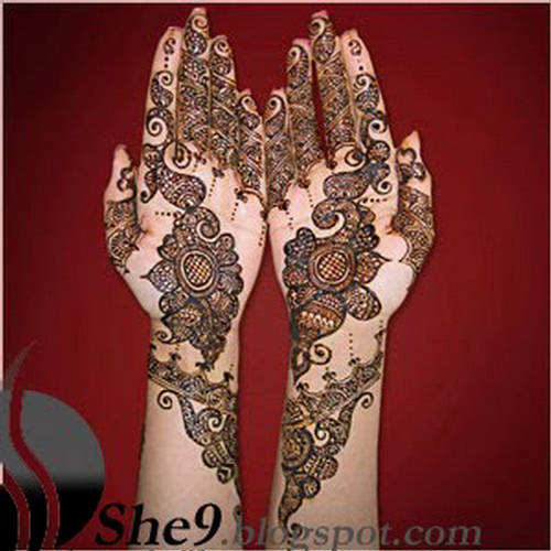 Bridal Mehndi Designs Of 2010