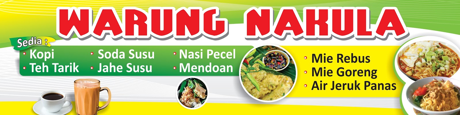 Spanduk Warung Makan Nakula - Agen87