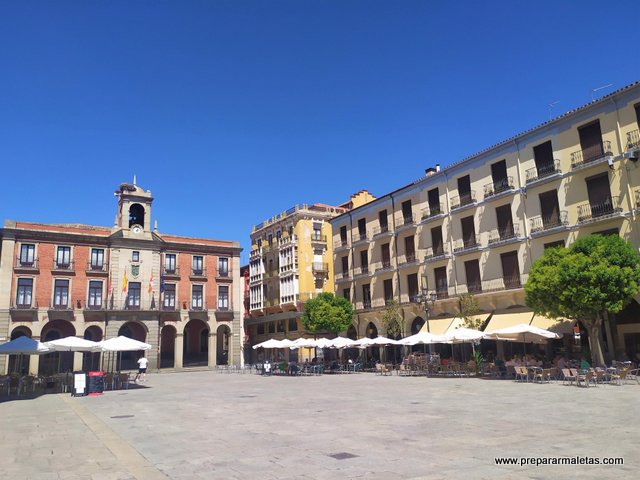 plaza mayor de Zamora