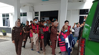 Kasus Mafia Tanah, Kejari Pagaralam Tahan 3 Tersangka Oknum ASN BPN