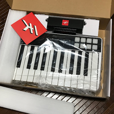 iRig Keys I/O 25開封写真