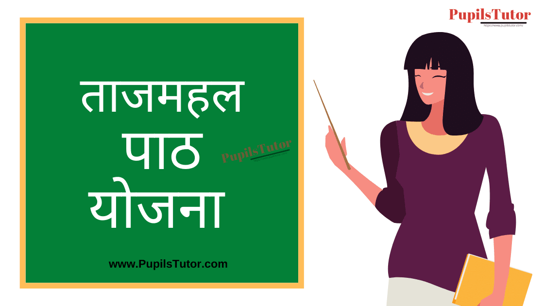 Taj Mahal Lesson Plan in Hindi for B.Ed/DELED | ताजमहल पाठ योजना | Taj Mahal Lesson Plan