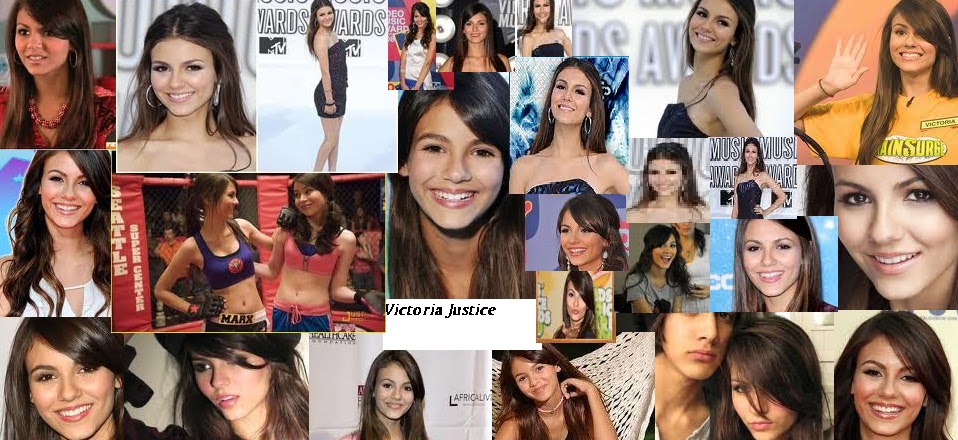 Ariana Grande Victoria Justice and Miley Cyrus Collages Here it is