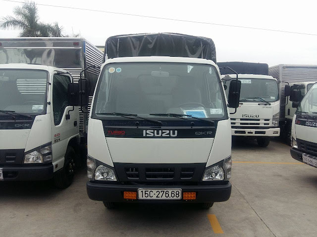 isuzu 1.9 tấn thùng mui bạt