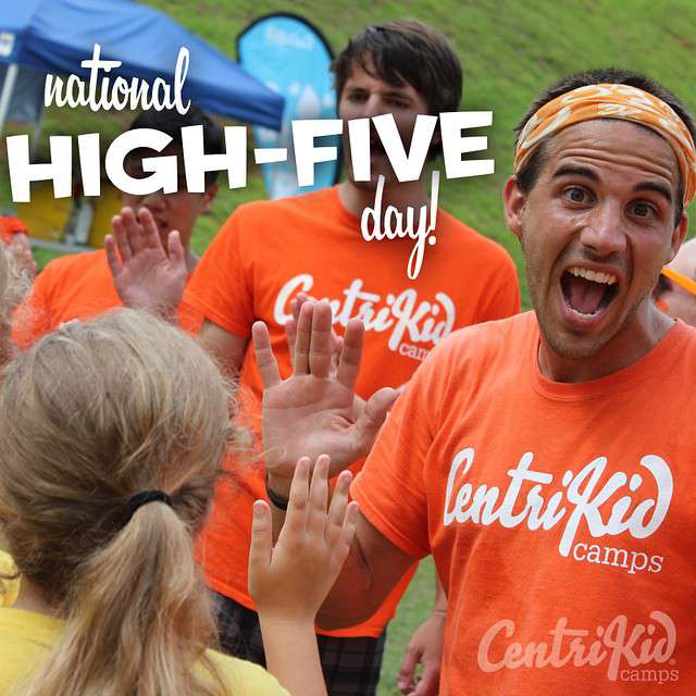 National High Five Day Wishes Photos