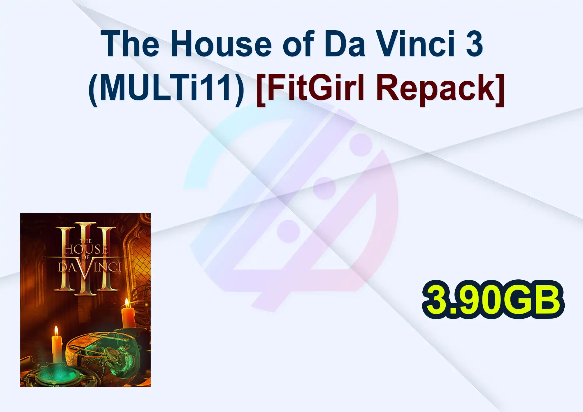 The House of Da Vinci 3 (MULTi11) [FitGirl Repack]