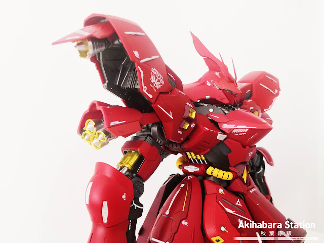 Review de Metal Structure MSN-04 Sazabi, Tamashii Nations.