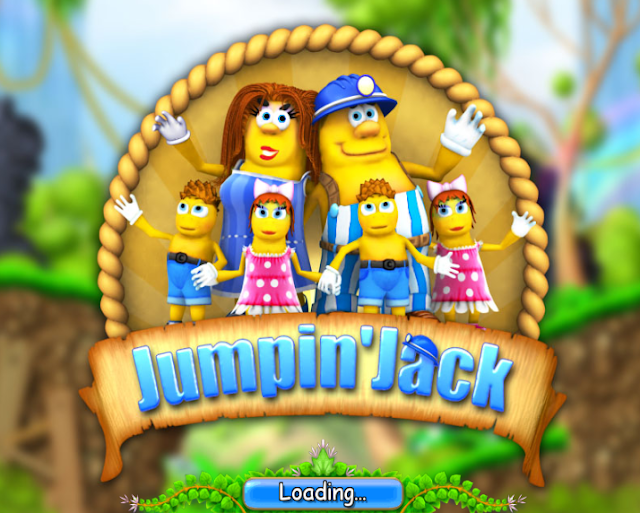 لعبة Jumpin Jack للكمبيوتر بحجم صغير 