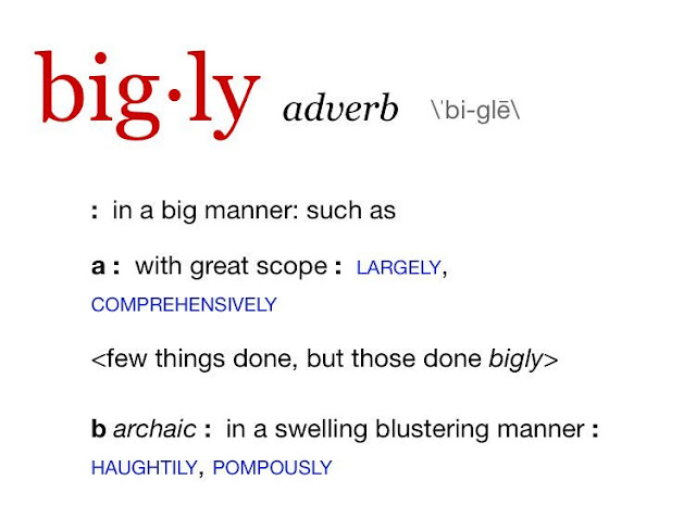 bigly definition