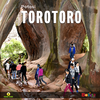 turismo viajes a torotoro año nuevo 2021 potosi bolivia vision tours green trip aventura extrema boltour ecotours incachaca villa tunari samaipata totora machupichu