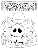 Angry Birds Star Wars Coloring Pages