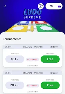 Play Ludo Supreme Game on Zupee