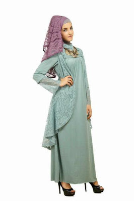 Model gamis borkat nan anggun