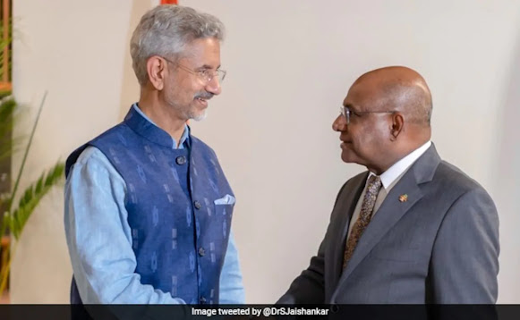 'Time-Tested India-Maldives Relationship A Force For Stability': EAM Dr. S Jaishankar'Time-Tested India-Maldives Relationship A Force For Stability': EAM Dr. S Jaishankar