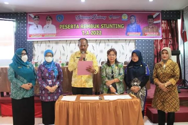 Pemkab Labuhanbatu Komitmen Turunkan Angka Stunting