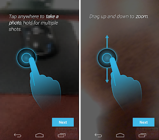 Disclosure photography handy interface of the phone Moto X