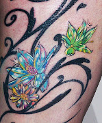 Tatuajes para mujeres. Temáticas: Flor, tribal, brazo, tatuaje, mujer, . (tatuajes flores mujer)