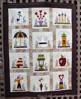 Bunny Quilt 2, front