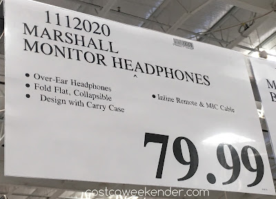 Deal for the Marshall Monitor Headphones at Costco