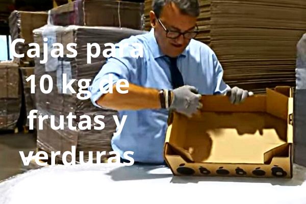 Cajas para 10 kg de Frutas y Verduras