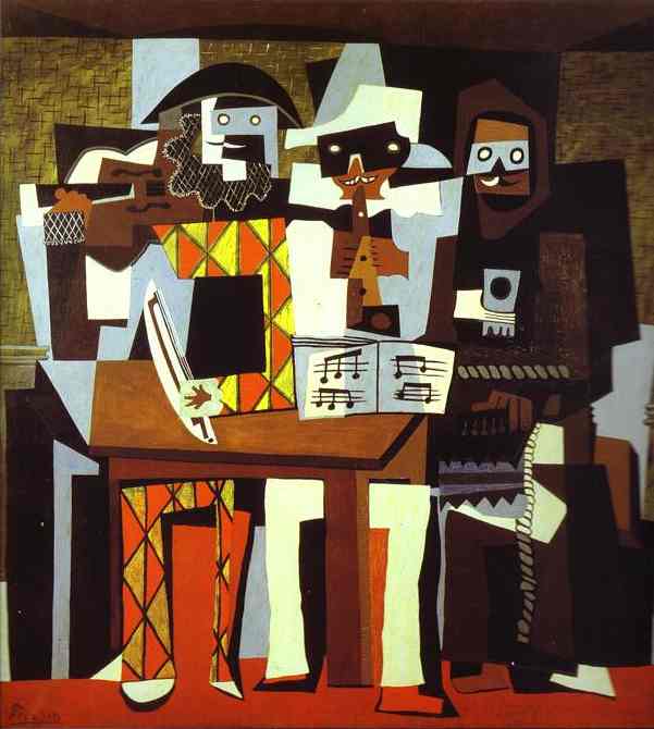 pinturas de picasso. pintura cubista de Picasso