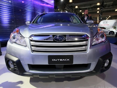 subaru 2013 outback front view