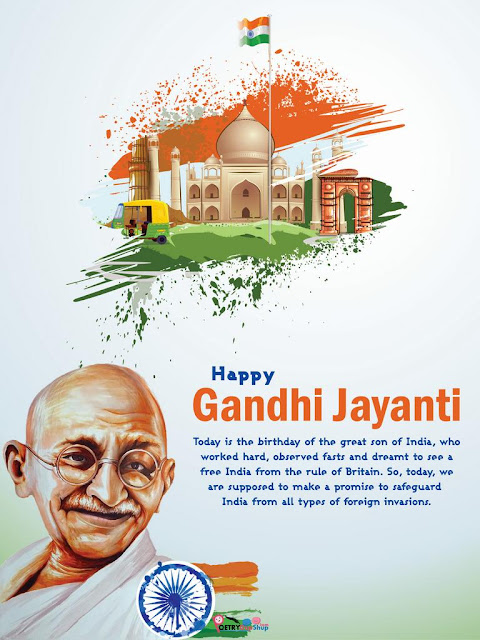 Gandhi Jayanti Greetings Image 06