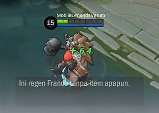 HP Regen Franco Tanpa Item apapun