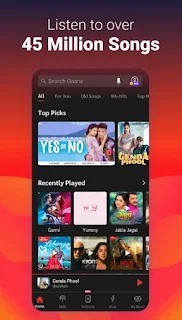 GAANA HINDI SONG APP