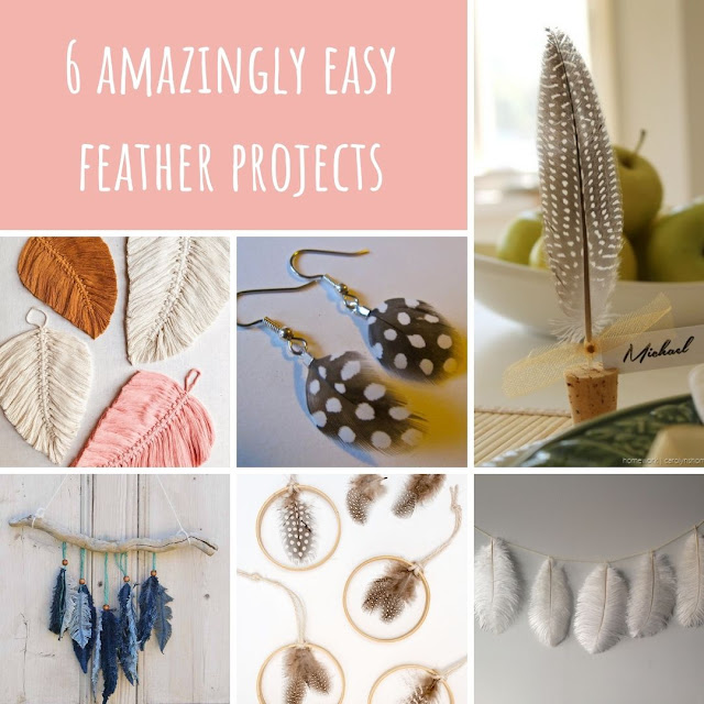 6 amazingly easy feather projects