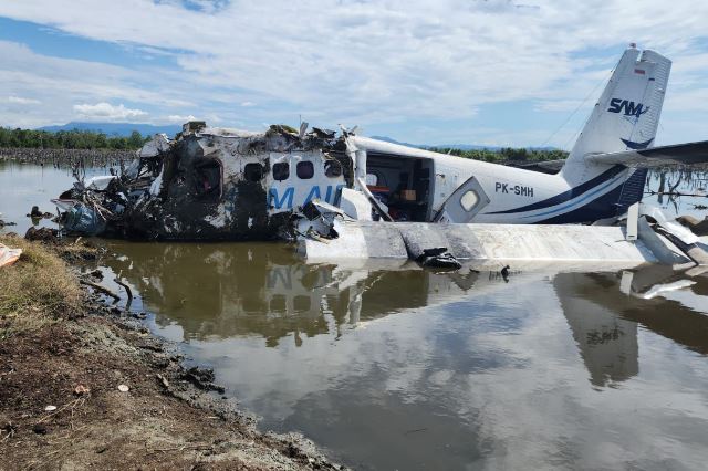  Tim Inafis Identifikasi Korban Jatuhnya Pesawat SAM Air