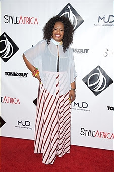 Nadia at Style Africa Gala and Runway Show 