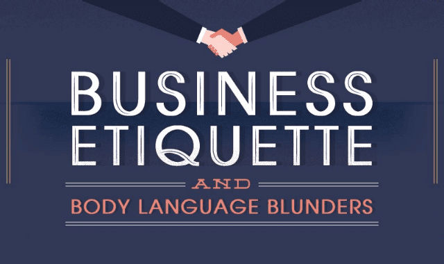 Business Etiquette And Body Language Blunders