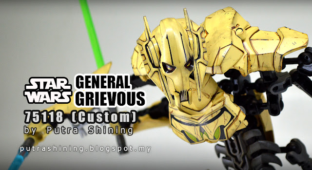 LEGO Star Wars General Grievous 75112 Custom by Putra Shining