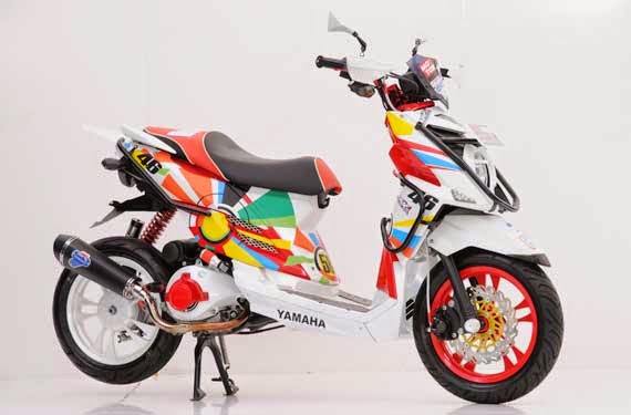  Foto  New Modifikasi  Motor  Yamaha  X  Ride  Terbaru Seputar 