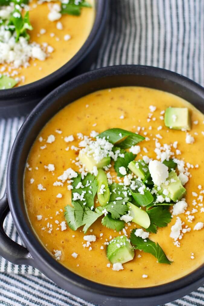 Spicy Peruvian potato soup