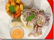 Scaloppa di merluzzo con ciabotto