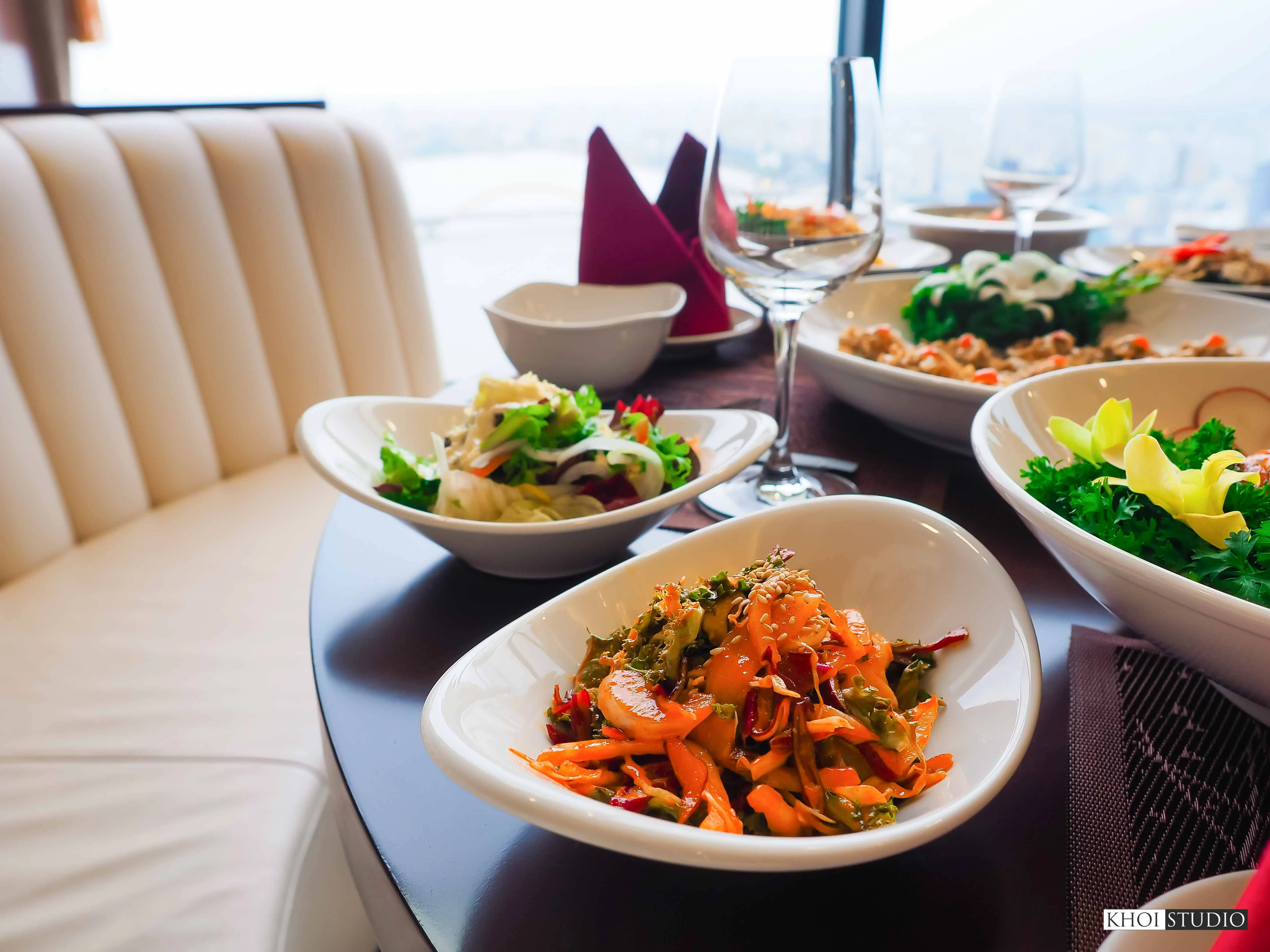 Chụp ảnh, quay phim nội thất, đồ ăn & thức uống nhà hàng Hàn Quốc - Danang Tower